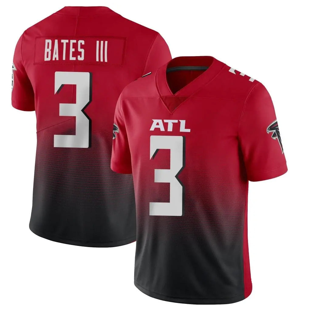 Johmsee A.Falcons #3 Jessie Bates III Player Red Vapor Untouchable Limited Home Game Stitched Jerseys
