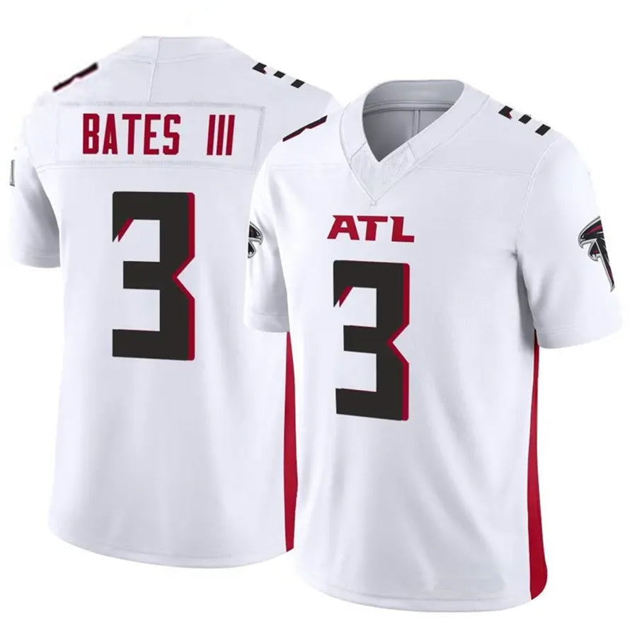Johmsee A.Falcons #3 Jessie Bates III Player White Vapor F.U.S.E. Limited Stitched Jerseys
