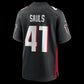 A.Falcons #41 Ben Sauls Black Team Game Stitched American Football Jerseys
