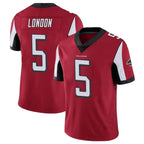 Johmsee A.Falcons #5 Drake London Player Red Color Vapor Untouchable Limited Home Game Stitched Jerseys
