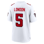 Johmsee A.Falcons #5 Drake London White Game Stitched Jerseys