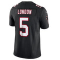 Johmsee A.Falcons #5 Drake London Black Vapor F.U.S.E. Limited Jersey American Stitched Jerseys
