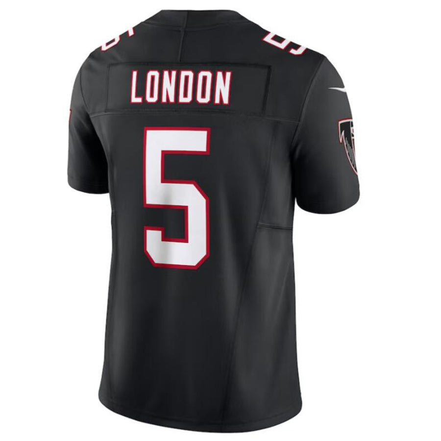 Johmsee A.Falcons #5 Drake London Black Vapor F.U.S.E. Limited Jersey American Stitched Jerseys