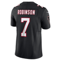 Johmsee A.Falcons #7 Bijan Robinson Black Alternate Vapor F.U.S.E. Limited Stitched Jerseys