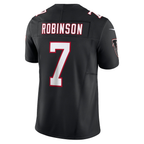 Johmsee A.Falcons #7 Bijan Robinson Black Alternate Vapor F.U.S.E. Limited Stitched Jerseys
