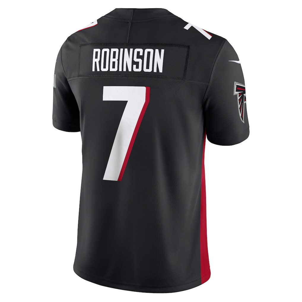 Johmsee A.Falcons #7 Bijan Robinson Black Vapor F.U.S.E. Limited Stitched Jerseys