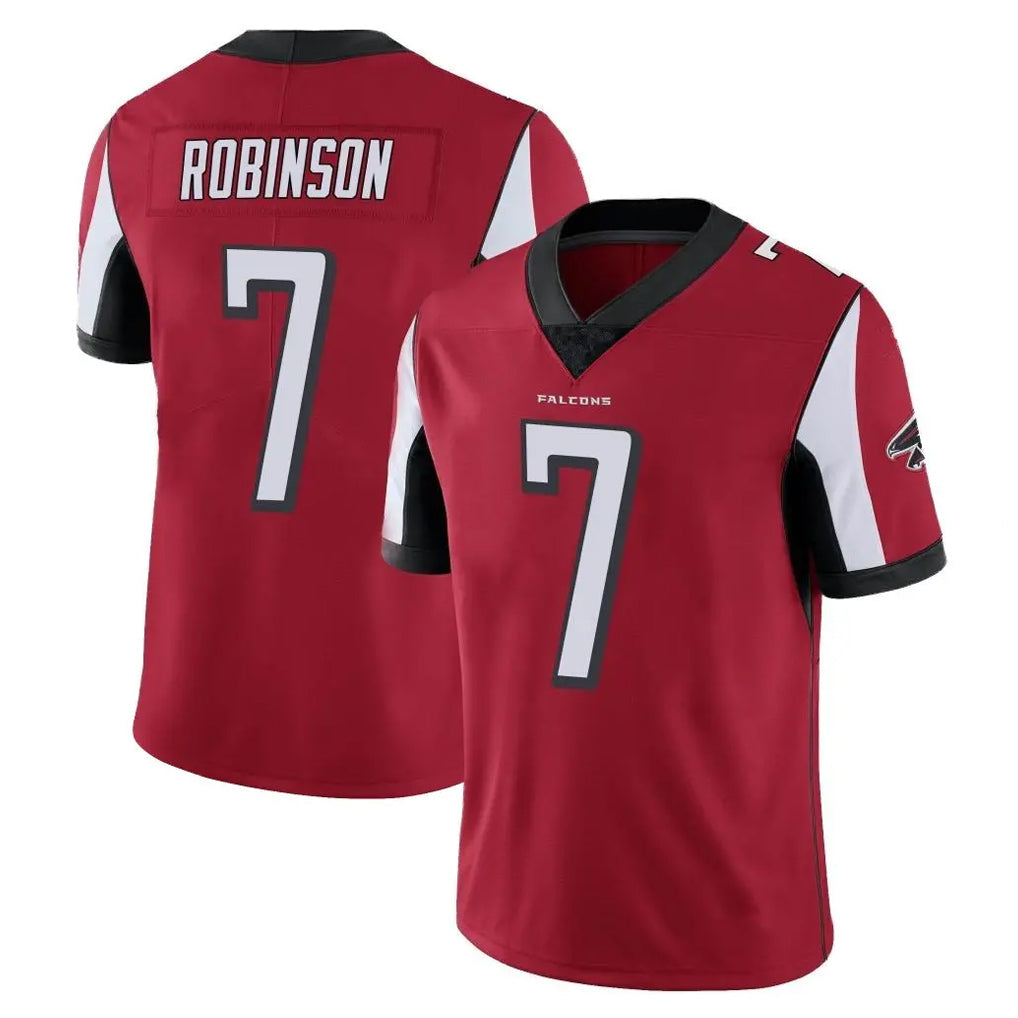 Johmsee A.Falcons #7 Bijan Robinson Player Red Color Vapor Untouchable Limited Home Game Stitched Jerseys