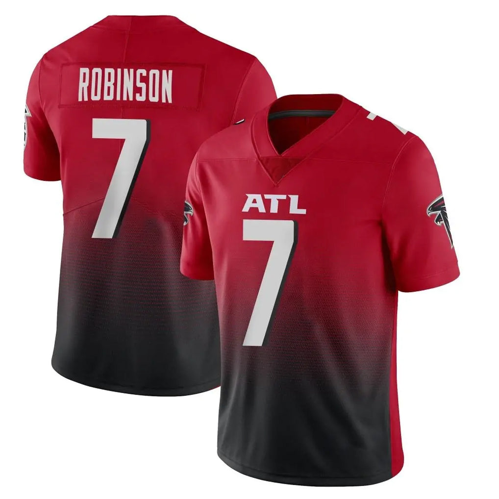 Johmsee A.Falcons #7 Bijan Robinson Player Red Vapor Untouchable Limited Home Game Stitched Jerseys