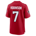 Johmsee A.Falcons #7 Bijan Robinson Red Game Stitched Jerseys
