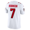 Johmsee A.Falcons #7 Bijan Robinson White Vapor F.U.S.E. Stitched Limited Jerseys