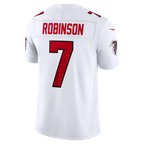 Johmsee A.Falcons #7 Bijan Robinson White Vapor F.U.S.E. Stitched Limited Jerseys