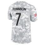 Johmsee A.Falcons #7 Bijan Robinson Player Camo Salute to Service Limited Stitched Jerseys