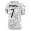 Johmsee A.Falcons #7 Bijan Robinson Player Camo Salute to Service Limited Stitched Jerseys