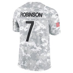 Johmsee A.Falcons #7 Bijan Robinson Player Camo Salute to Service Limited Stitched Jerseys