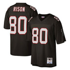 Johmsee A.Falcons #80 Andre Rison Player Mitchell & Ness Black 1992 Legacy Stitched Jerseys