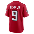 Johmsee A.Falcons #9 Michael Penix Jr. Red Game Stitched Jerseys