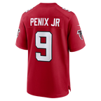 Johmsee A.Falcons #9 Michael Penix Jr. Red Game Stitched Jerseys