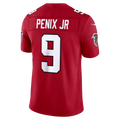 Johmsee A.Falcons #9 Michael Penix Jr. Red Team Vapor F.U.S.E. Limited Stitched Jerseys