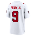 Johmsee A.Falcons #9 Michael Penix Jr. White Game Stitched Jerseys