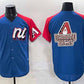 Arizona Diamondbacks National League Team Big Logo Blue Red Alternate 2025 All-Star Edition Limited Stitched Baseball Jersey