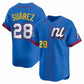 Arizona Diamondbacks #28 Eugenio Suárez National League 2025 All-Star Edition Limited Player Jersey - Blue Baseball Jersey
