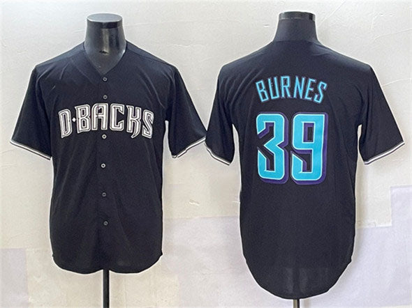 Arizona Diamondbacks #39 Corbin Burnes Black Stitched Baseball Jersey