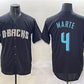 Arizona Diamondbacks #4 Ketel Marte Black Stitched Baseball Jersey