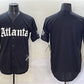 Atlanta Braves Blank Black Gothic South x Outkast Edition Vapor Limited Stitched Baseball Jersey