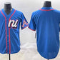 Atlanta Braves National League Blank Blue 2025 All-Star Edition Limited Stitched Baseball Jersey