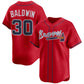 Atlanta Braves #30 Drake Baldwin Red 2025 Alternate Limited Stitched Baseball Jersey