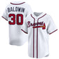 Atlanta Braves #30 Drake Baldwin White 2025 Home Limited Stitched Baseball Jersey