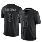 Johmsee B.Bills #0 Keon Coleman Player Black RFLCTV Limited Stitched Jerseys