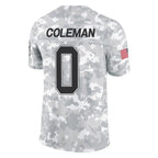 Johmsee B.Bills #0 Keon Coleman Player Limited Arctic Camo Salute to Service Stitched Jerseys