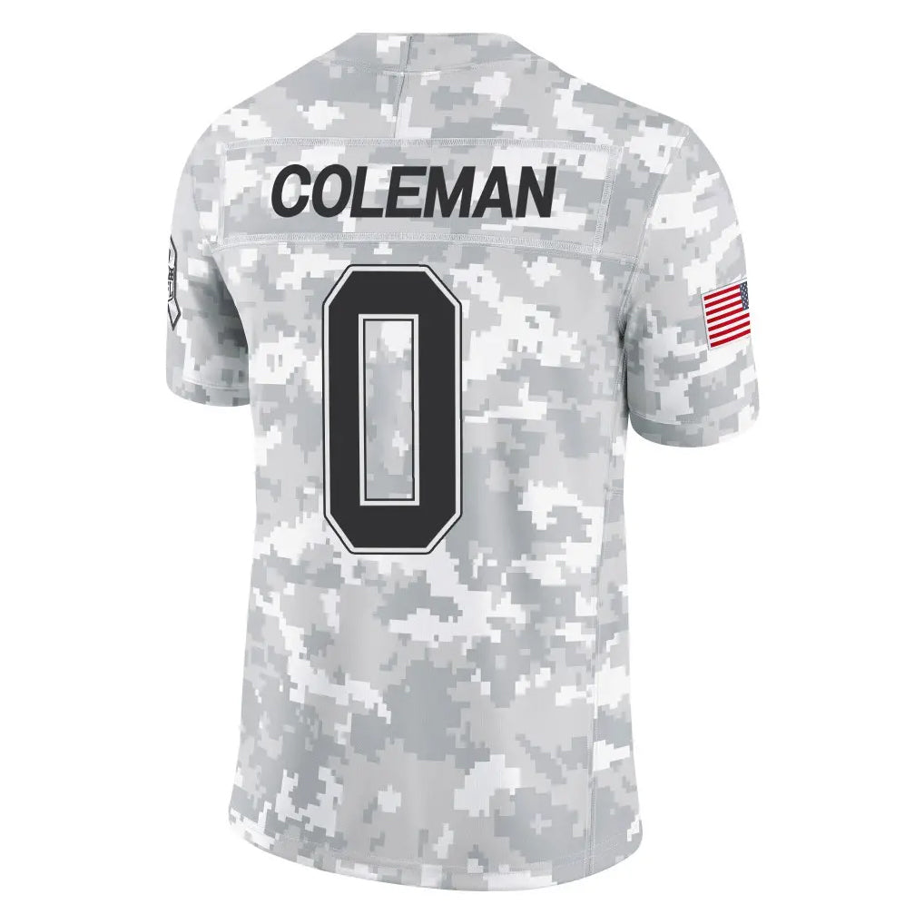 Johmsee B.Bills #0 Keon Coleman Player Limited Arctic Camo Salute to Service Stitched Jerseys