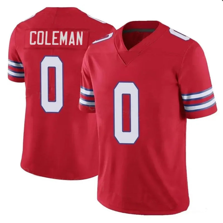 Johmsee B.Bills #0 Keon Coleman Player Red Vapor F.U.S.E. Limited Stitched Jerseys