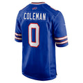Johmsee B.Bills #0 Keon Coleman Player Royal Home Game Stitched Jerseys