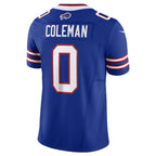 Johmsee B.Bills #0 Keon Coleman Player Royal Home Vapor F.U.S.E. Limited Stitched Jerseys