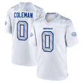 Johmsee B.Bills #0 Keon Coleman Player White Rivalries Collection Game  Stitched Jerseys