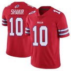Johmsee B.Bills #10 Khalil Shakir Player Red Vapor Untouchable Limited Home Game Stitched Jerseys