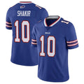 Johmsee B.Bills #10 Khalil Shakir Player Royal Vapor Untouchable Limited Stitched Jerseys