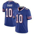 Johmsee B.Bills #10 Khalil Shakir Player Royal Vapor Untouchable Limited Stitched Jerseys