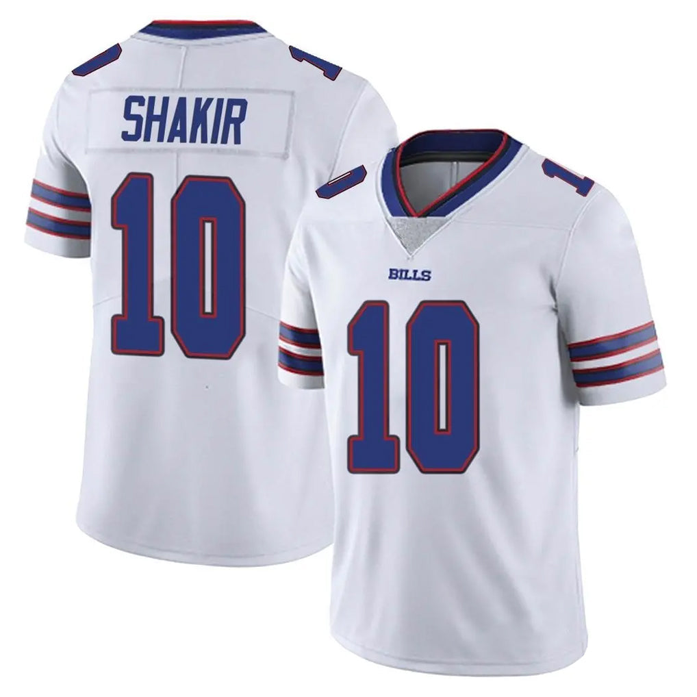 Johmsee B.Bills #10 Khalil Shakir Player White Vapor Untouchable Limited Stitched Jerseys