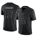Johmsee B.Bills #10 Khalil Shakir Player Black RFLCTV Limited  Stitched Jerseys