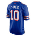 Johmsee B.Bills #10 Khalil Shakir Player Royal Game  Stitched Jerseys