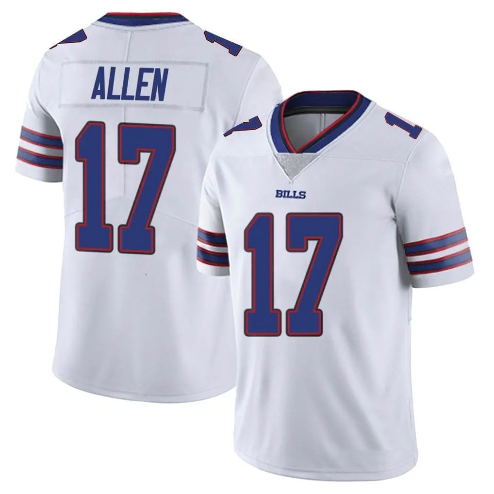 Johmsee B.Bills #17 Josh Allen Player White Vapor Untouchable Limited Stitched Jerseys