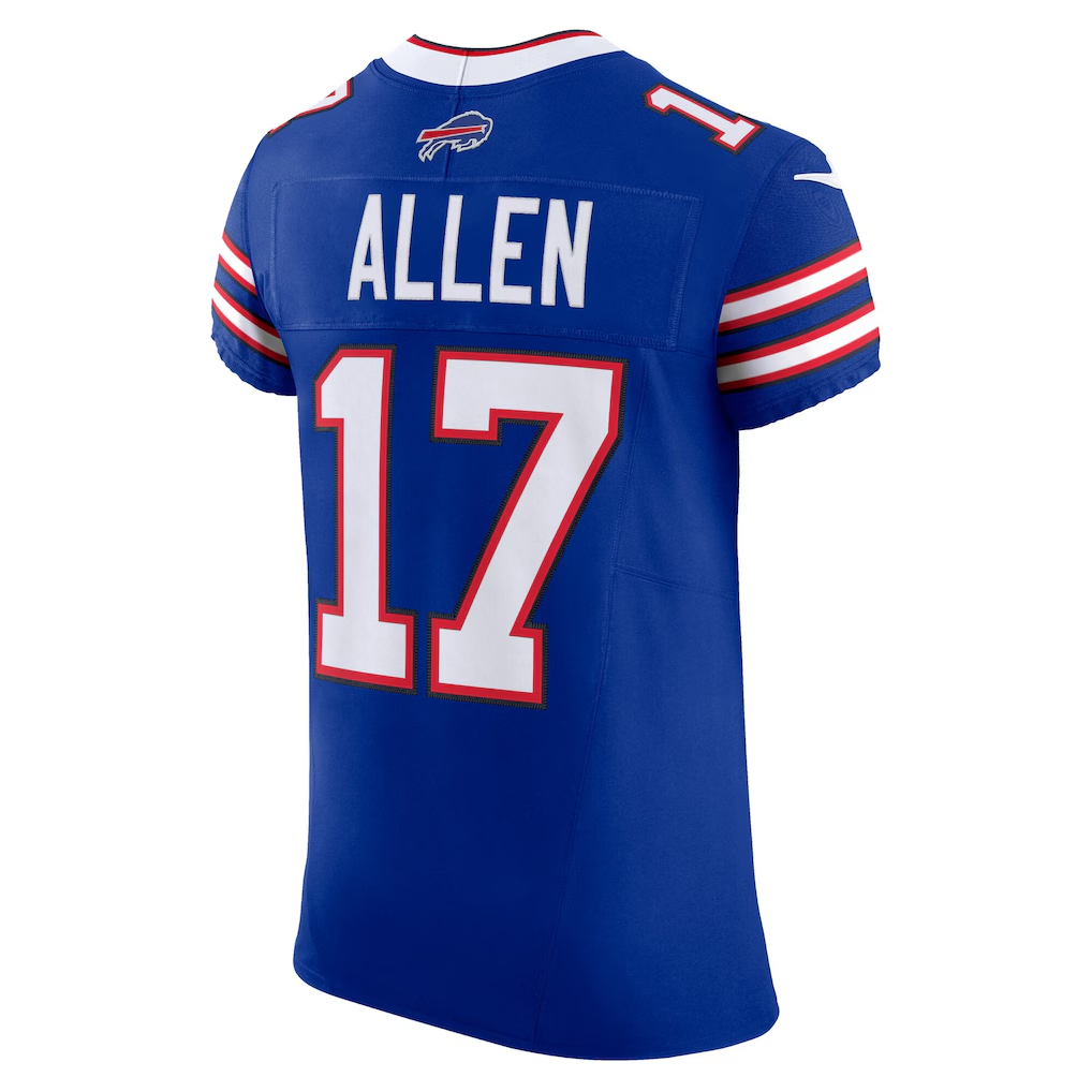 Johmsee B.Bills #17 Josh Allen Royal Team Vapor F.U.S.E. Elite Stitched Jerseys