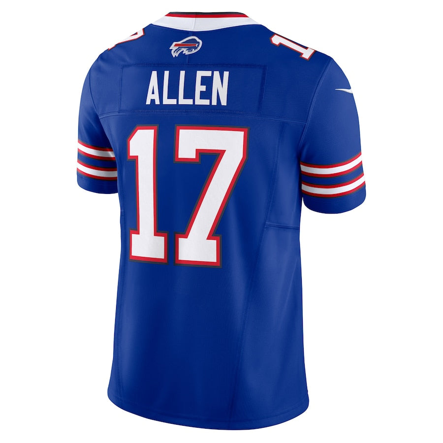 Johmsee B.Bills #17 Josh Allen Player Royal Vapor F.U.S.E. Limited Stitched Jerseys