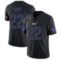Johmsee B.Bills #22 Ray Davis Player Limited Black Impact Stitched Jerseys