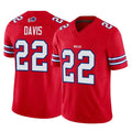 Johmsee B.Bills #22 Ray Davis Player Red Vapor F.U.S.E. Limited Stitched Jerseys