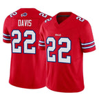 Johmsee B.Bills #22 Ray Davis Player Red Vapor F.U.S.E. Limited Stitched Jerseys